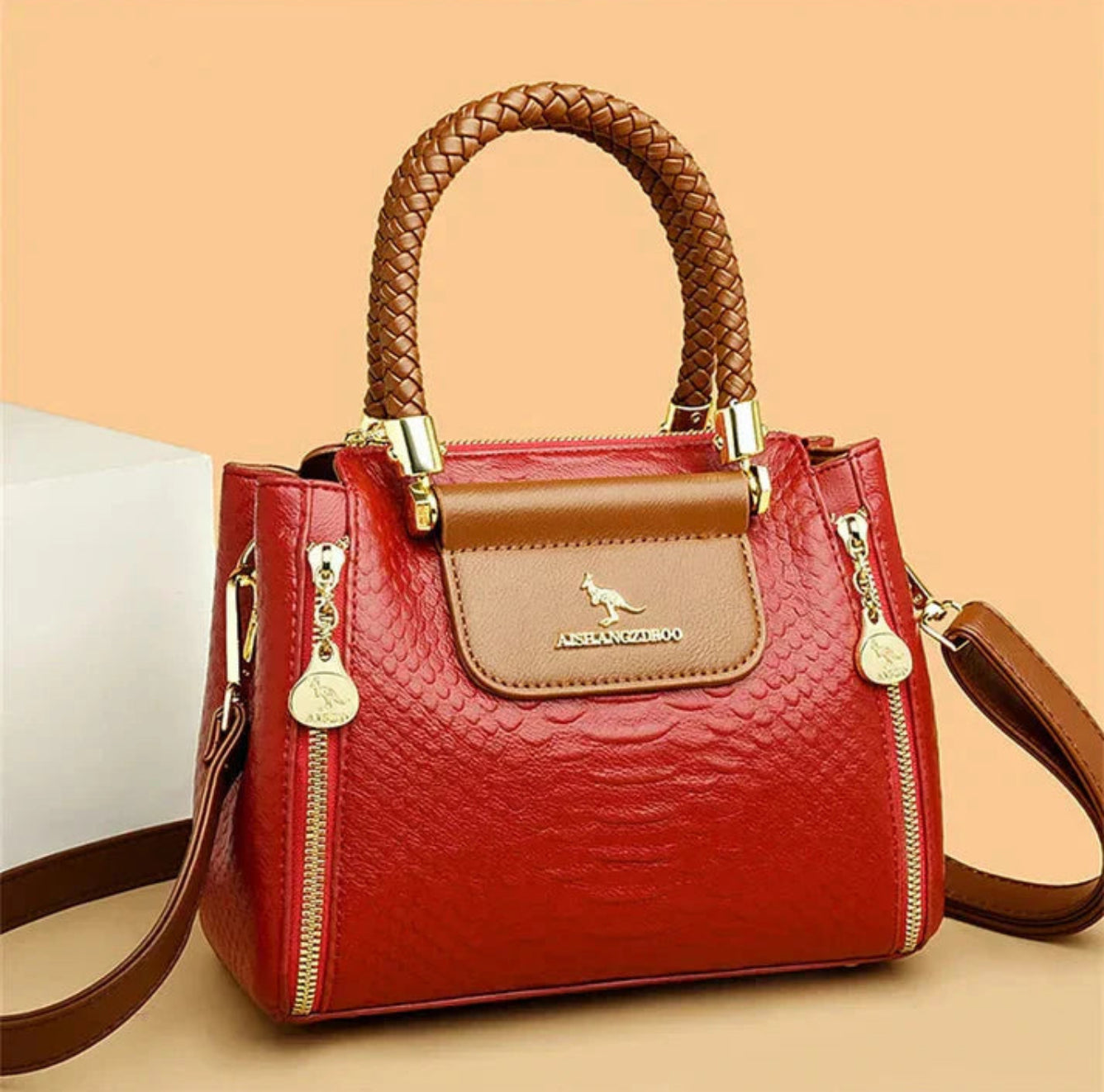Sage - Bolso de gran capacidad de diseño en cuero vegano