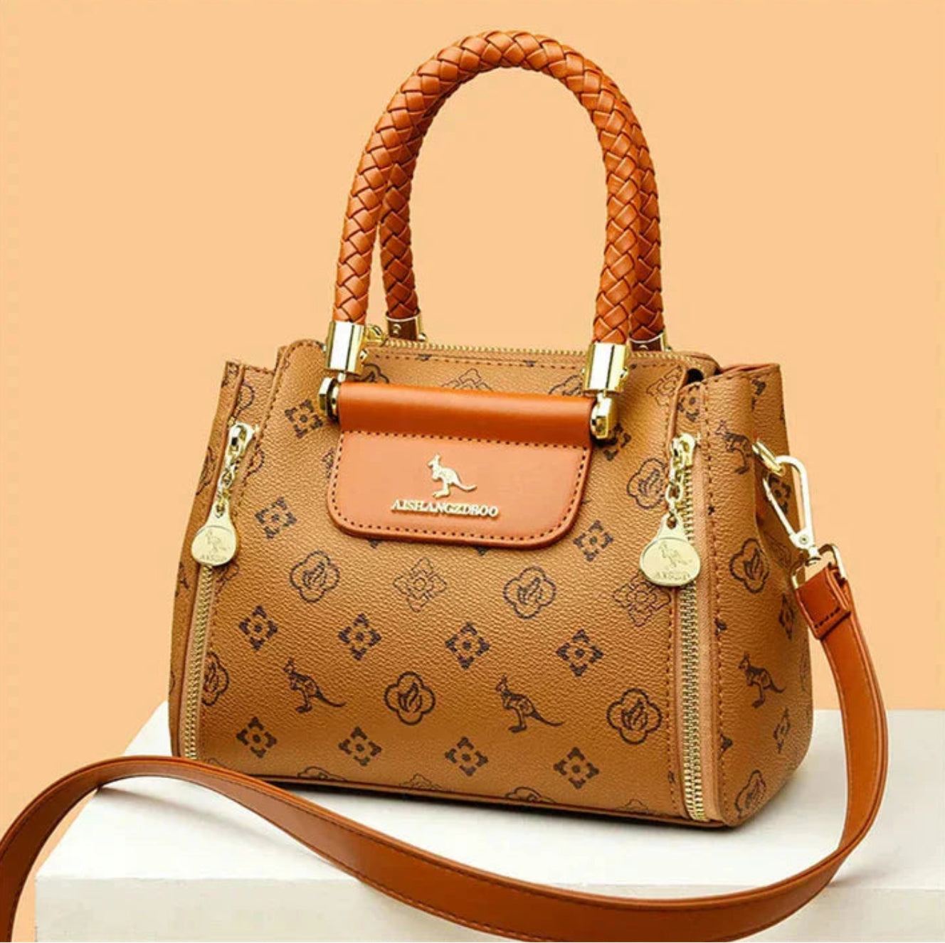 Sage - Bolso de gran capacidad de diseño en cuero vegano