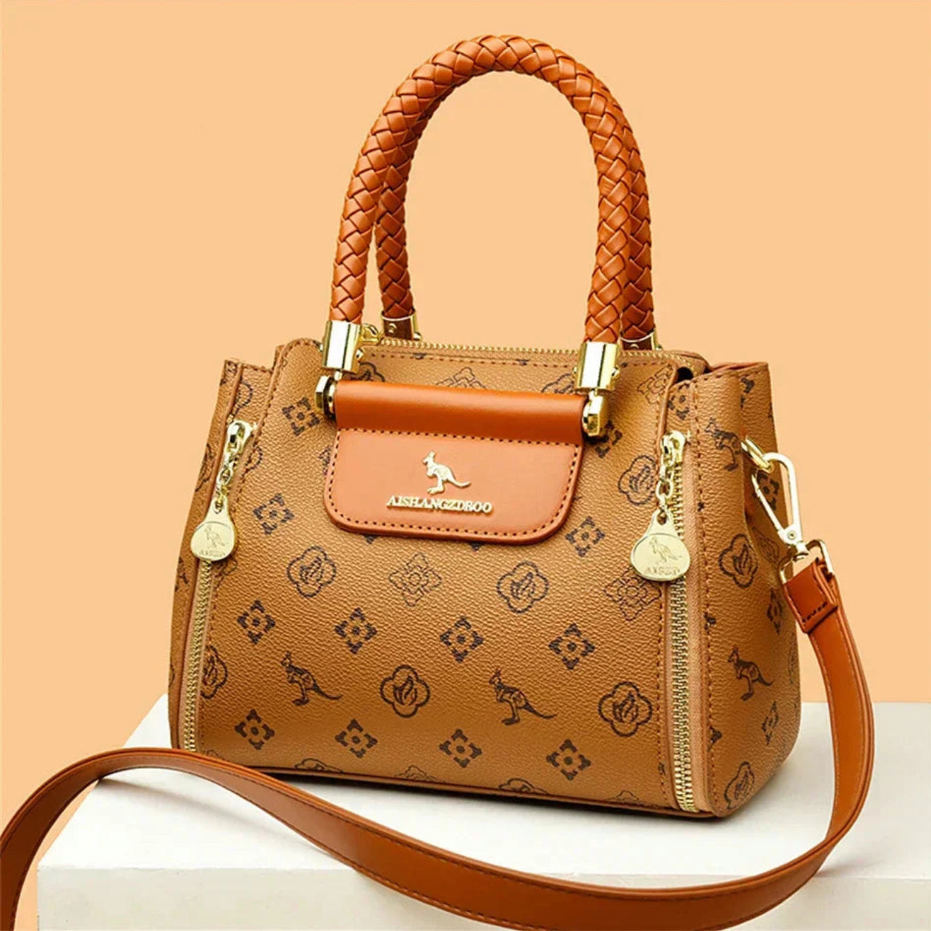 Sage - Bolso de gran capacidad de diseño en cuero vegano