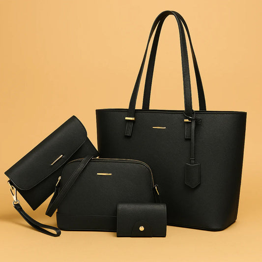 Ashby - Versátil Juego de 3 Bolsos de Piel