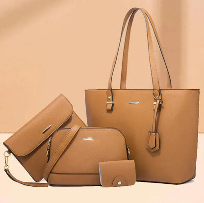 Ashby - Versátil Juego de 3 Bolsos de Piel
