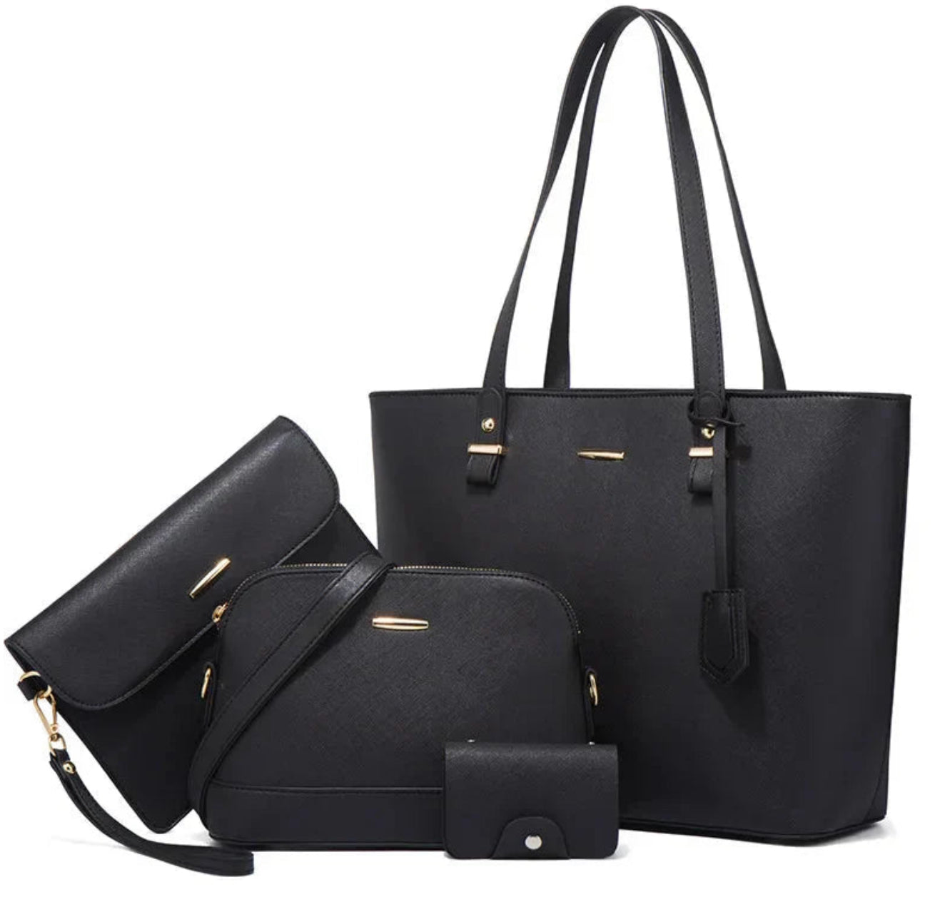 Ashby - Versátil Juego de 3 Bolsos de Piel