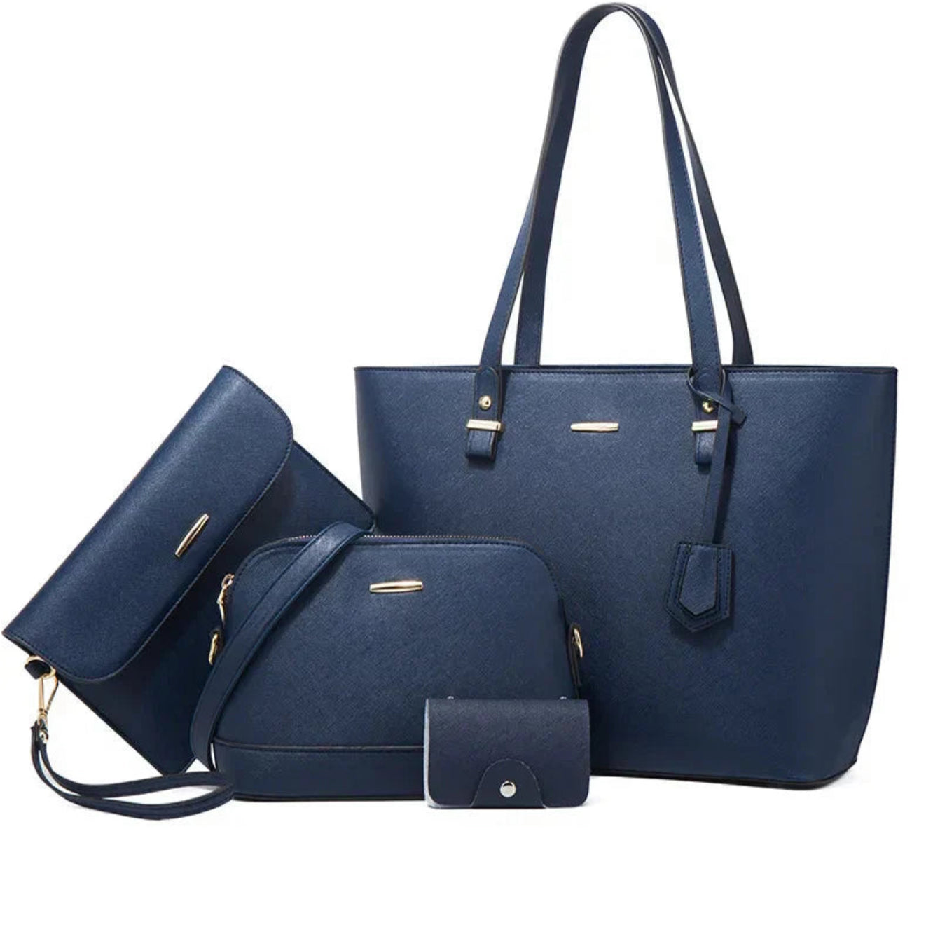 Ashby - Versátil Juego de 3 Bolsos de Piel