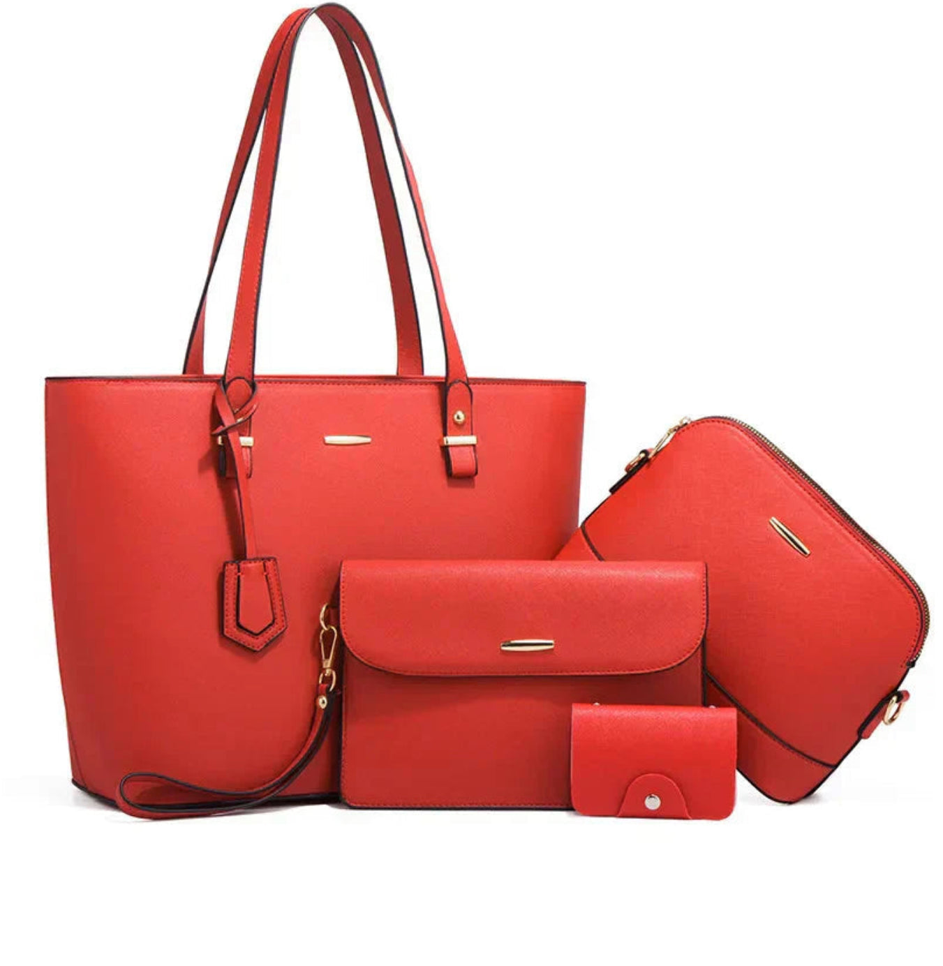 Ashby - Versátil Juego de 3 Bolsos de Piel