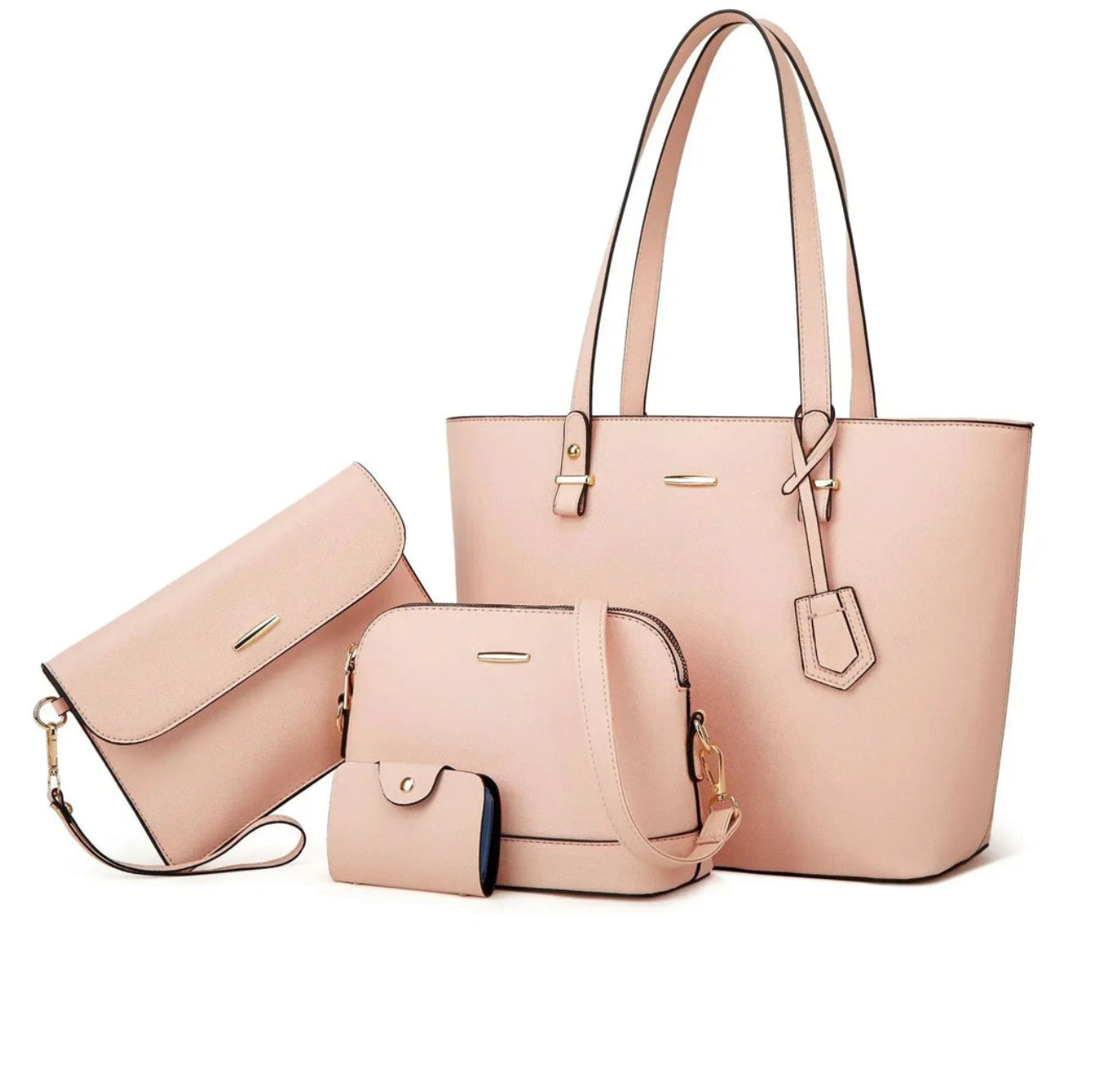 Ashby - Versátil Juego de 3 Bolsos de Piel