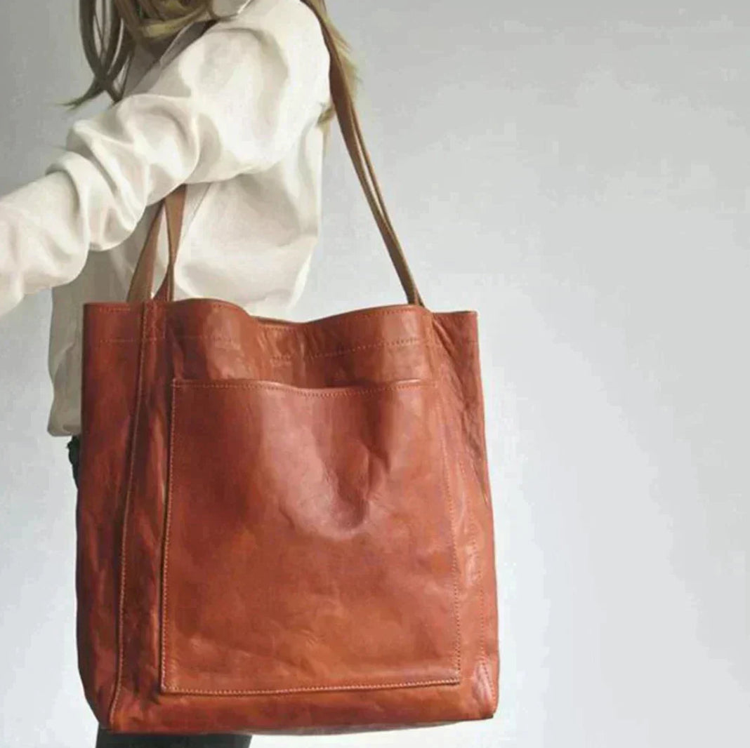 BOLSO DE HOMBRO DE PIEL "LAILA"