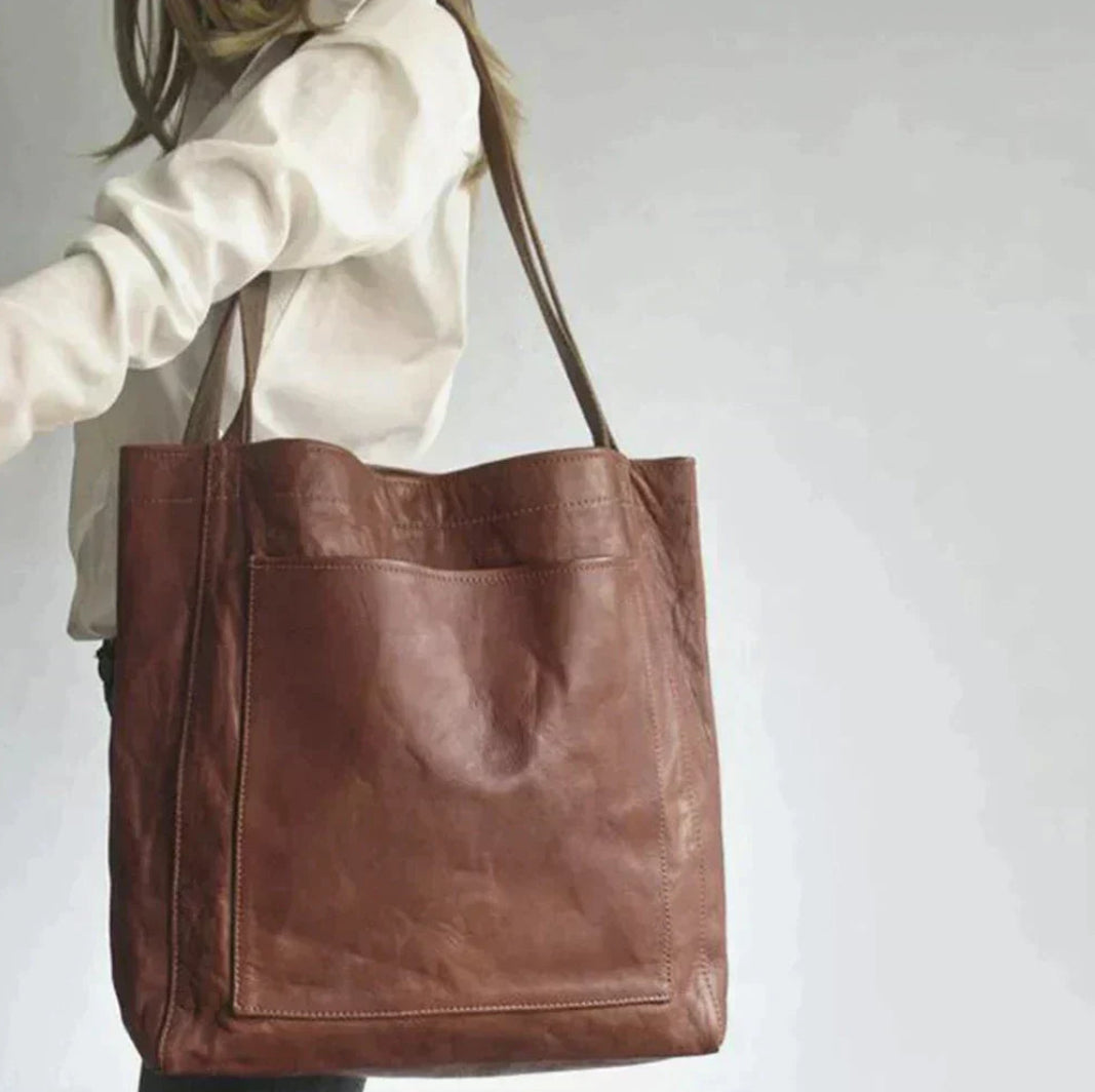 BOLSO DE HOMBRO DE PIEL "LAILA"