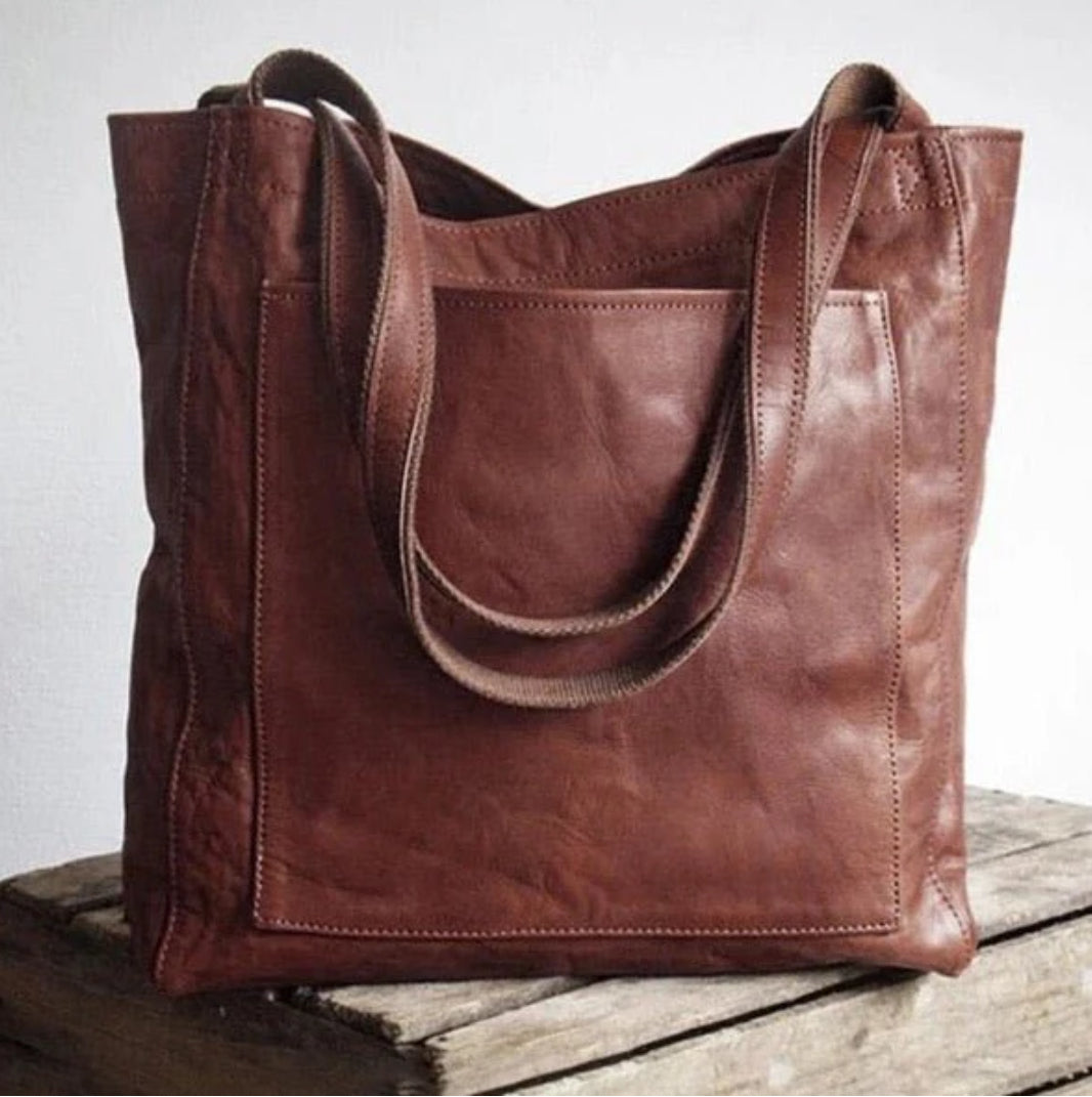 BOLSO DE HOMBRO DE PIEL "LAILA"