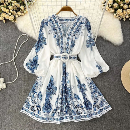 JASELINA – FITTED EMBROIDERED MINI DRESS