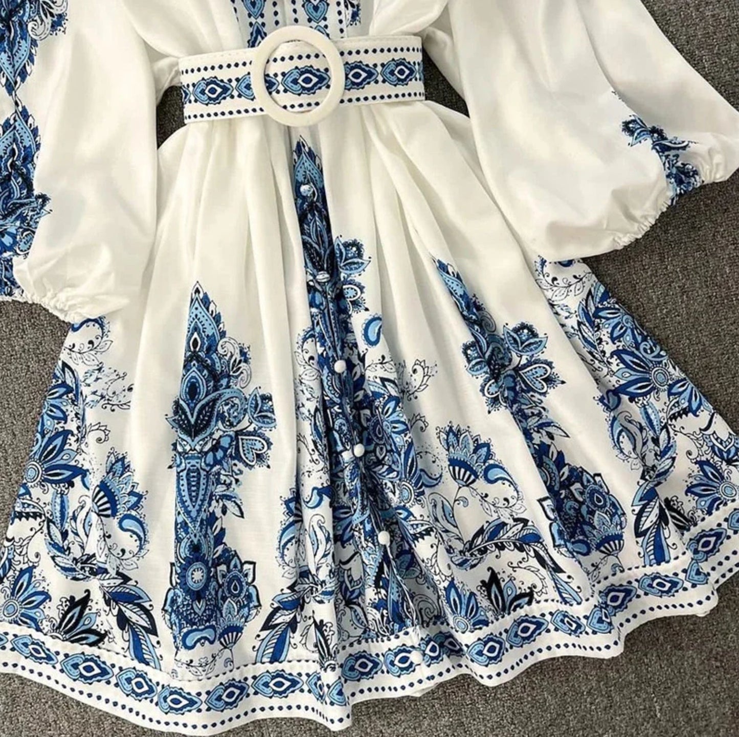 JASELINA – FITTED EMBROIDERED MINI DRESS