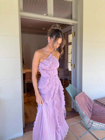 Junie™ - VESTIDO CON VOLANTES ENCANTADOR Y DETALLES ELEGANTES