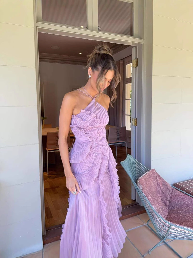 Junie™ | VESTIDO CON VOLANTES ENCANTADOR Y DETALLES ELEGANTES