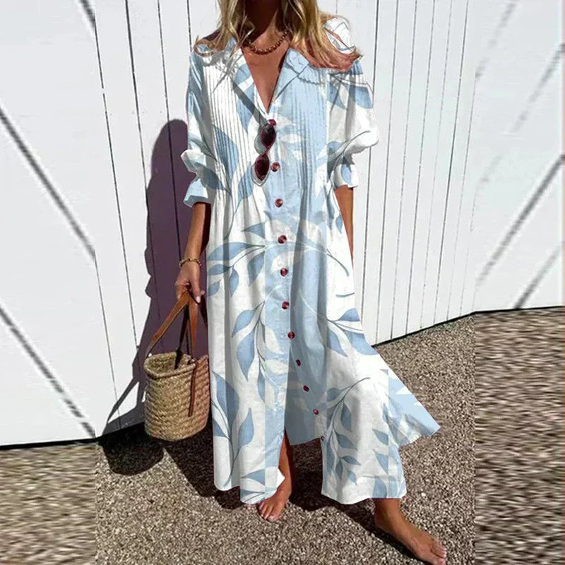 Janet | Vestido Maxi Boho de Lujo