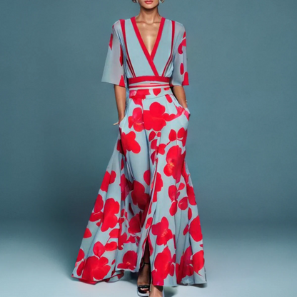 Amira | Vestido floral clásico