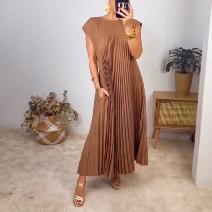 Vestido Justine™ – Elegancia plisada con estilo versátil