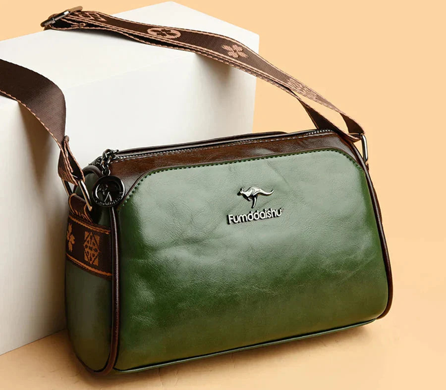 Bolso Retro de Piel para Mujer