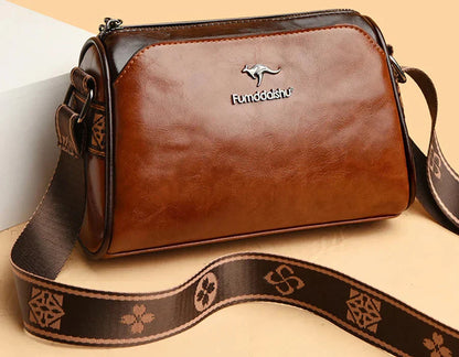 Bolso Retro de Piel para Mujer