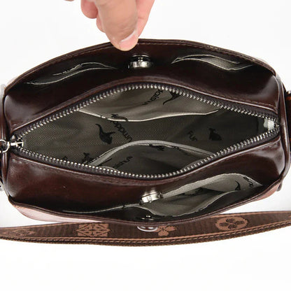 Bolso Retro de Piel para Mujer
