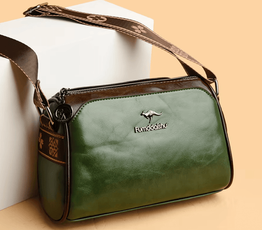 Bolso Retro de Piel para Mujer