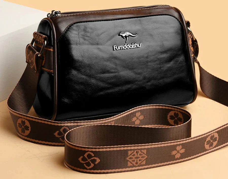 Bolso Retro de Piel para Mujer