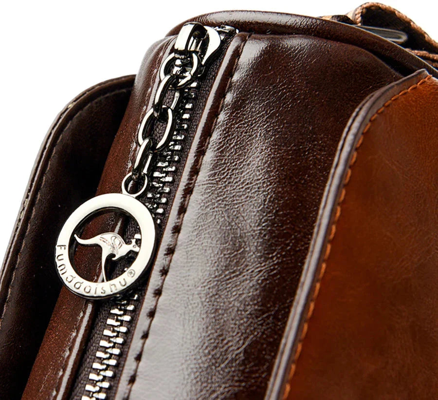 Bolso Retro de Piel para Mujer