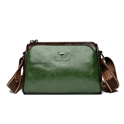 Bolso Retro de Piel para Mujer