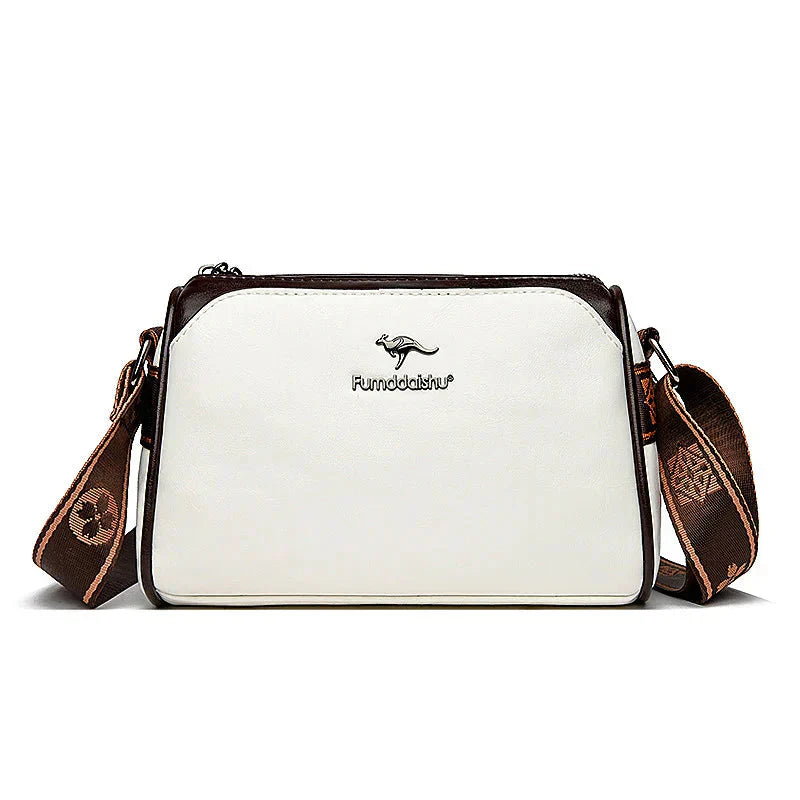 Bolso Retro de Piel para Mujer