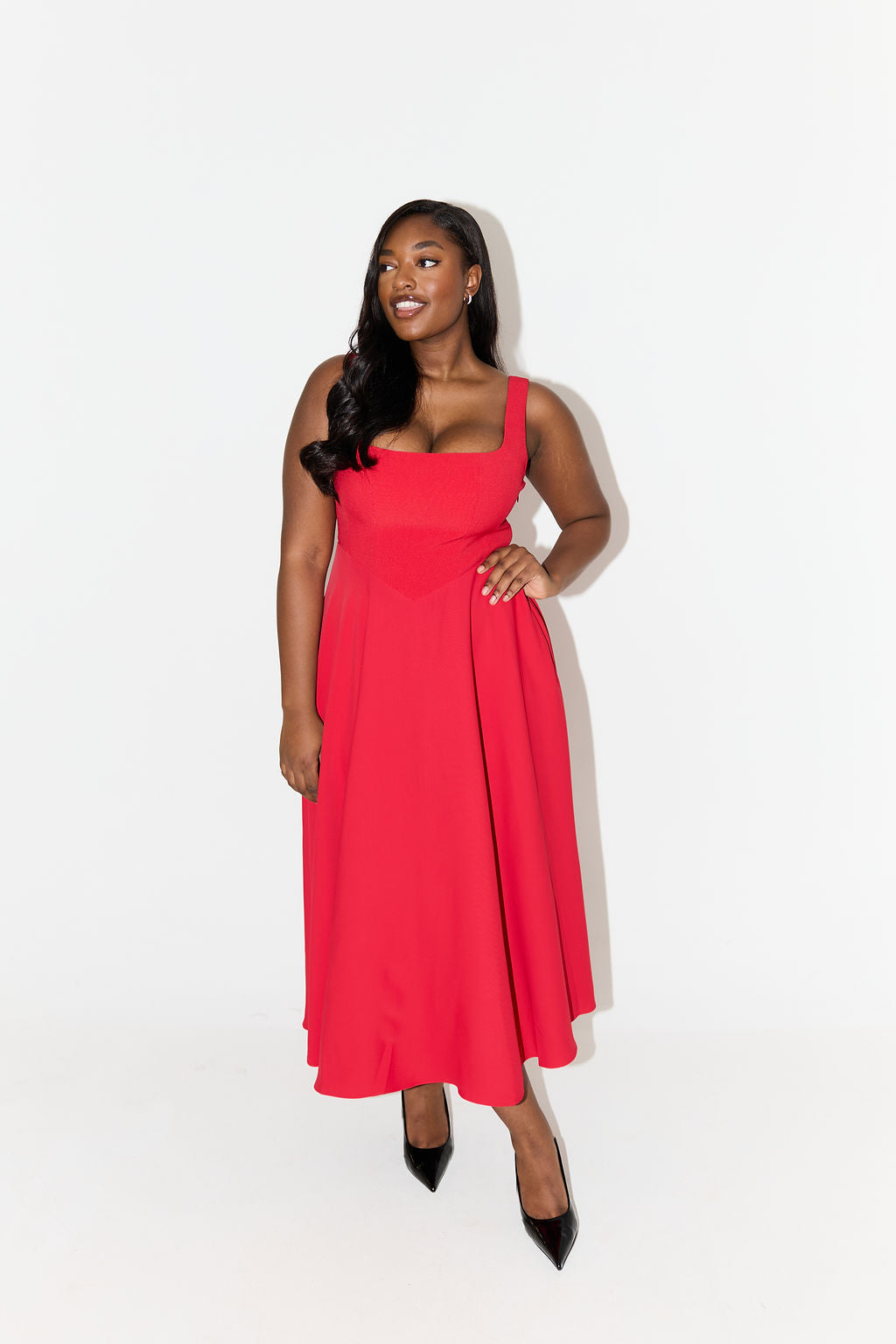 Amelia™ | Vestido Midi Flowy Atemporal