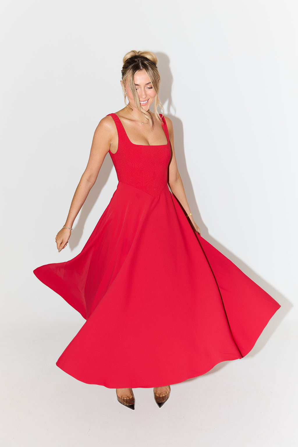 Amelia™ | Vestido Midi Flowy Atemporal
