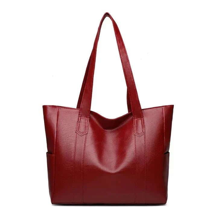 Ava - Bolso de Hombro de Piel Genuina con Estilo Atemporal