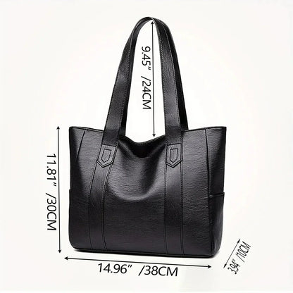 Ava - Bolso de Hombro de Piel Genuina con Estilo Atemporal
