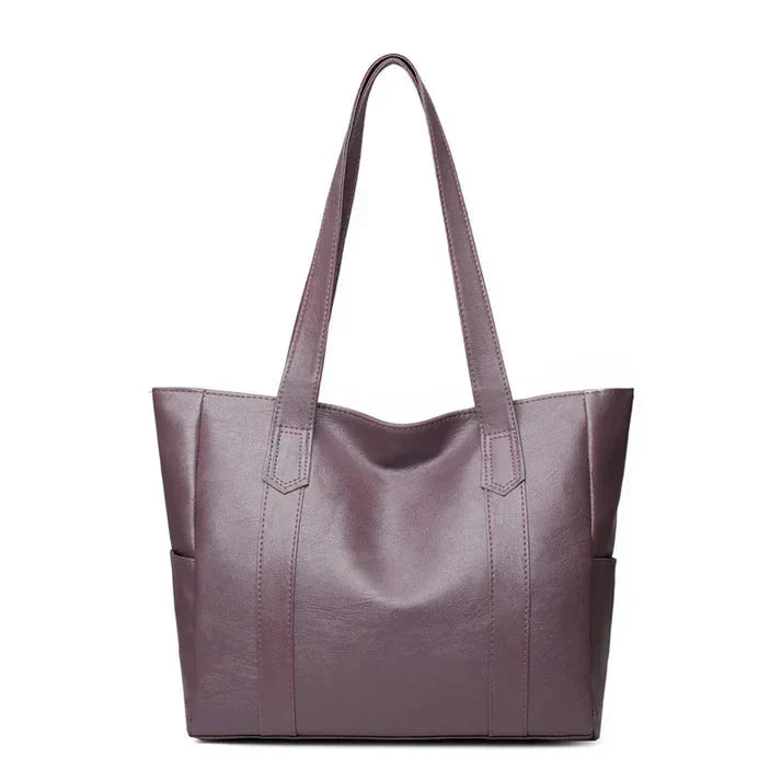 Ava - Bolso de Hombro de Piel Genuina con Estilo Atemporal