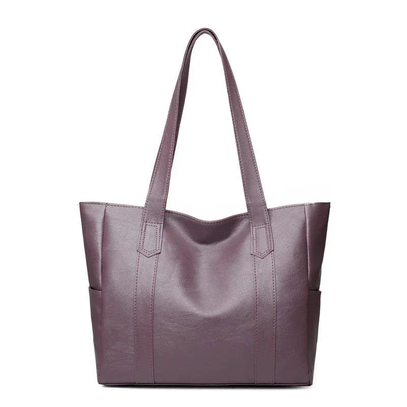 Ava - Bolso de Hombro de Piel Genuina con Estilo Atemporal