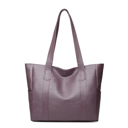 Ava - Bolso de Hombro de Piel Genuina con Estilo Atemporal