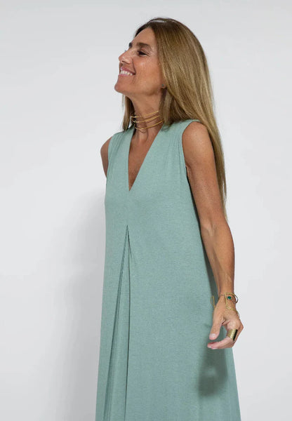 Ayania - Vestido entallado con chaleco