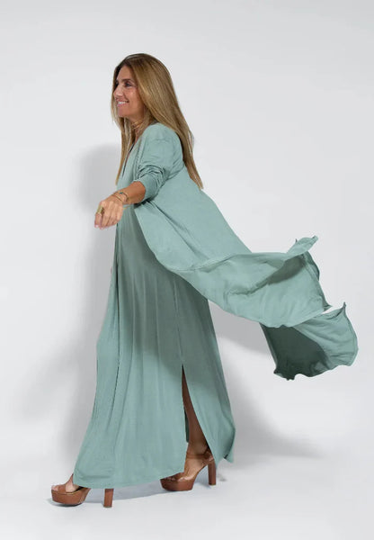 Ayania - Vestido entallado con chaleco