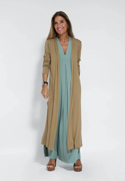 Ayania - Vestido entallado con chaleco
