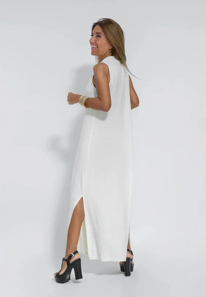 Ayania - Vestido entallado con chaleco