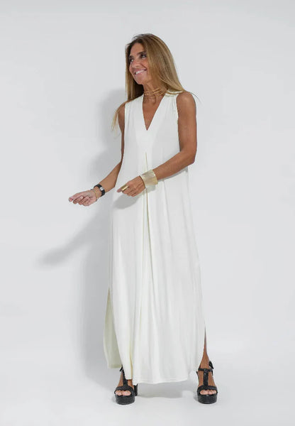 Ayania - Vestido entallado con chaleco
