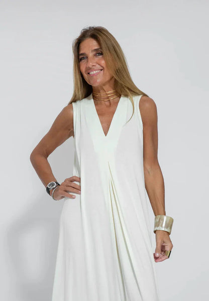 Ayania - Vestido entallado con chaleco