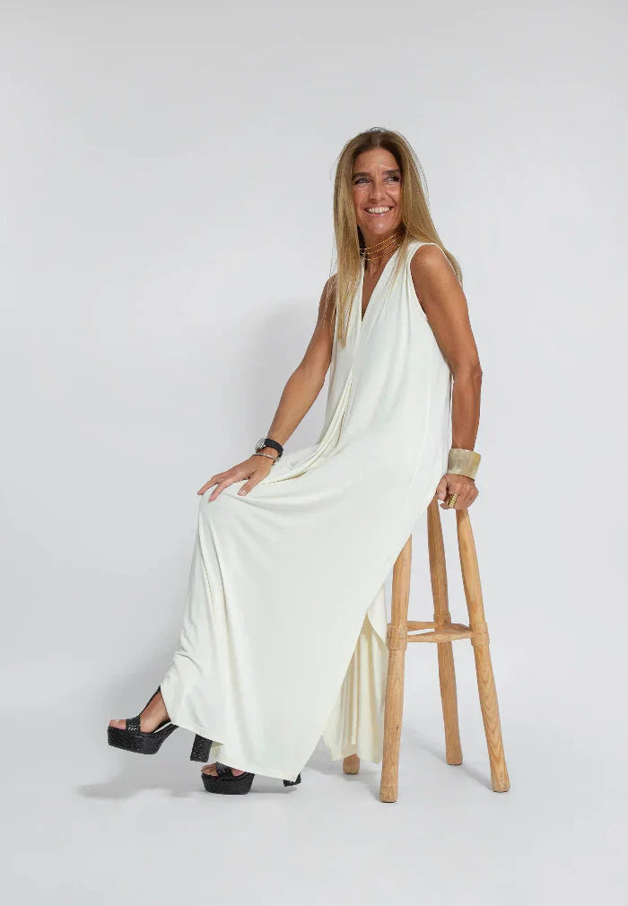 Ayania - Vestido entallado con chaleco
